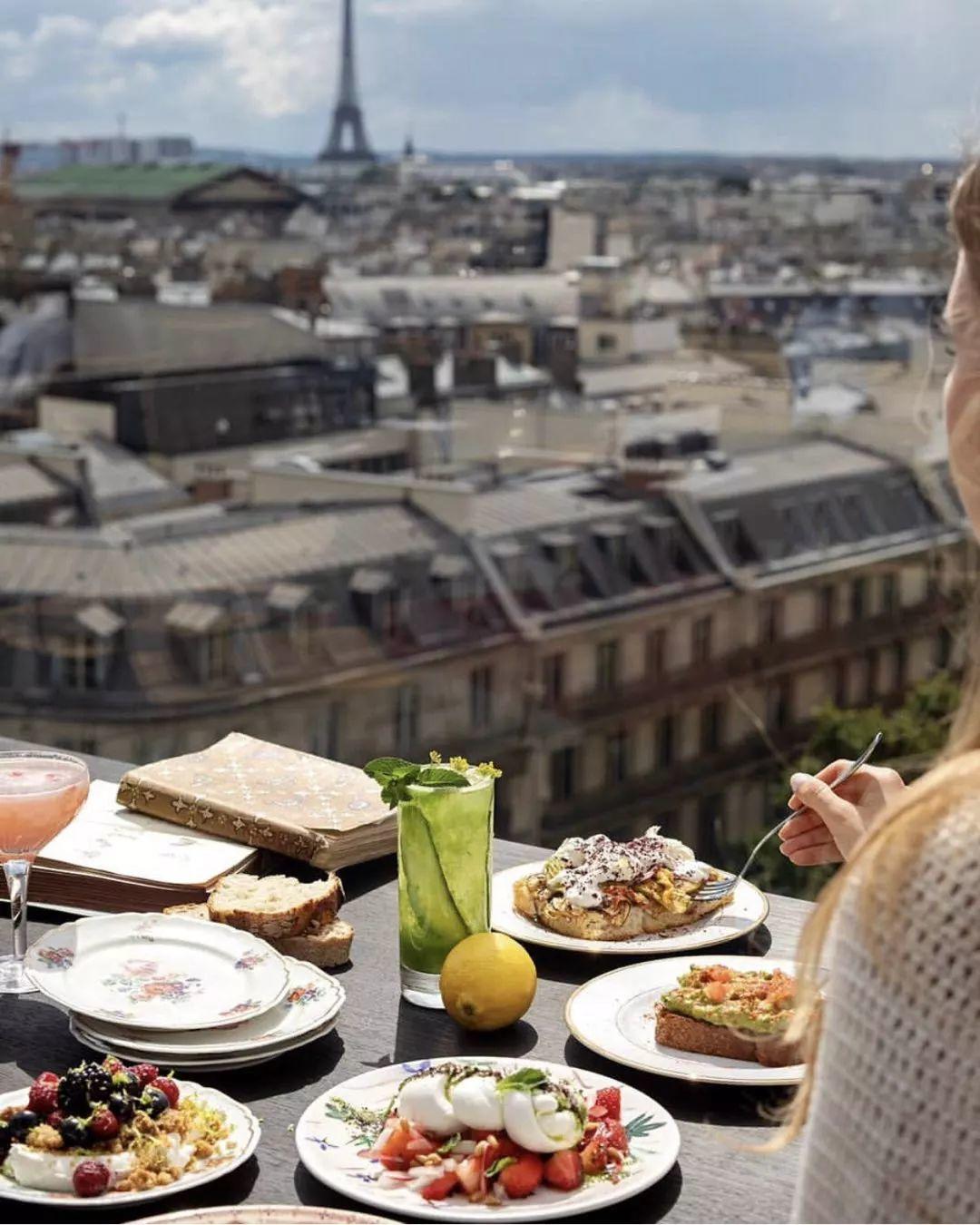 VLOG | 巴黎新晋屋顶露台餐厅！一万次推荐！文末有福利！