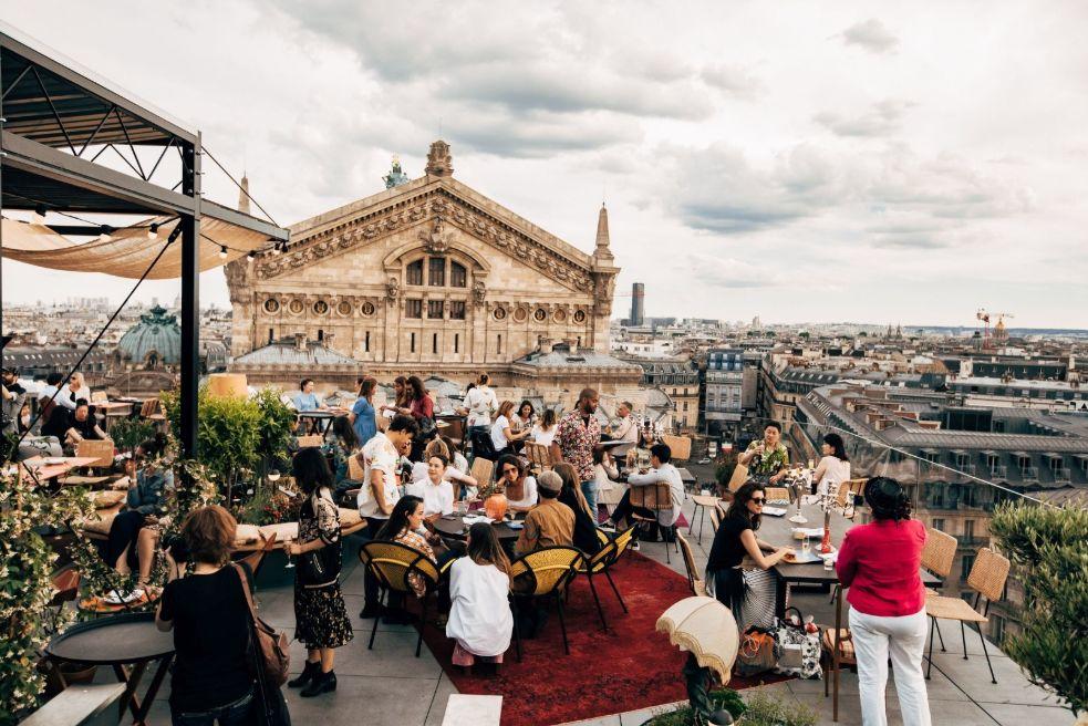 VLOG | 巴黎新晋屋顶露台餐厅！一万次推荐！文末有福利！