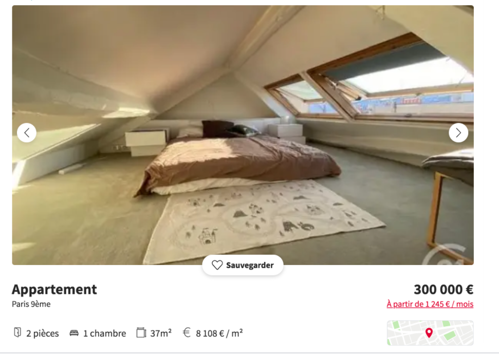 , 巴黎房价再破新高！7平米公寓售价30万欧元？！比黄金还贵！, My Crazy Paris