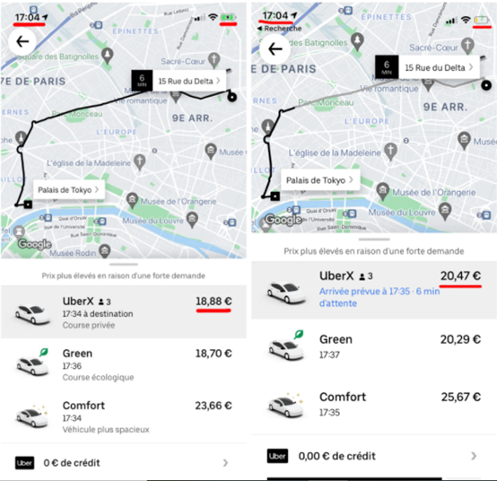 , 实测揭秘：手机电量影响Uber价格？越没电越贵？！, My Crazy Paris