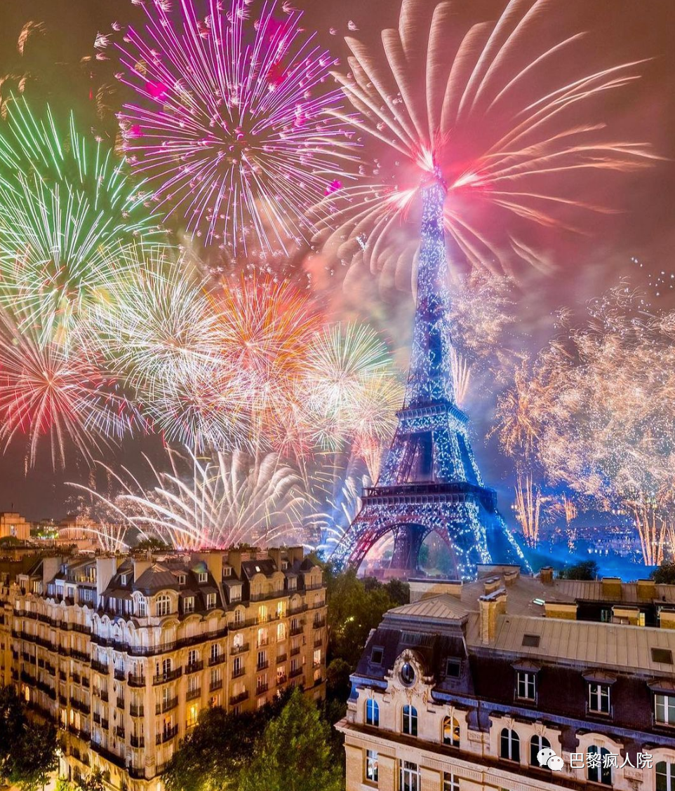, 另一面巴黎，你没见过的法国国庆：万人游行反马哥“独裁”，“打砸烧车”老传统一夜不停！, My Crazy Paris