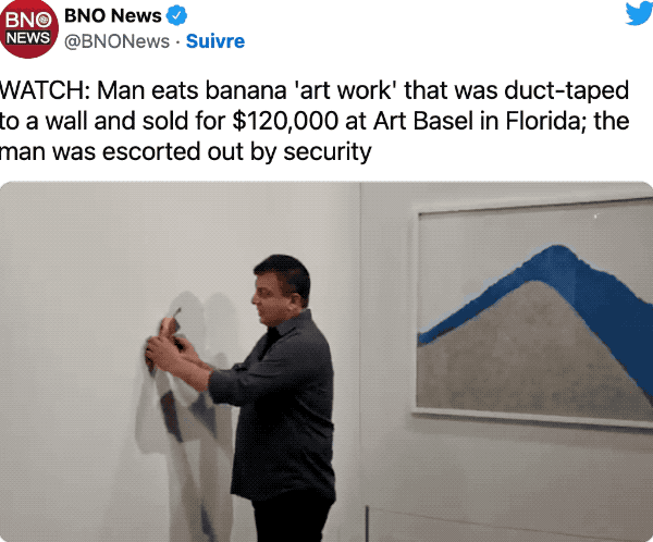 , 那根贴在墙上就卖了12万的香蕉，居然被告了抄袭？, My Crazy Paris